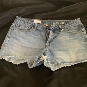 Denim shorts